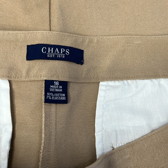 Chaps Tan Skirt Size 16 - Picture 7 of 7